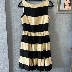 Gorgeous Black and white striped Kate spade dress - size 4